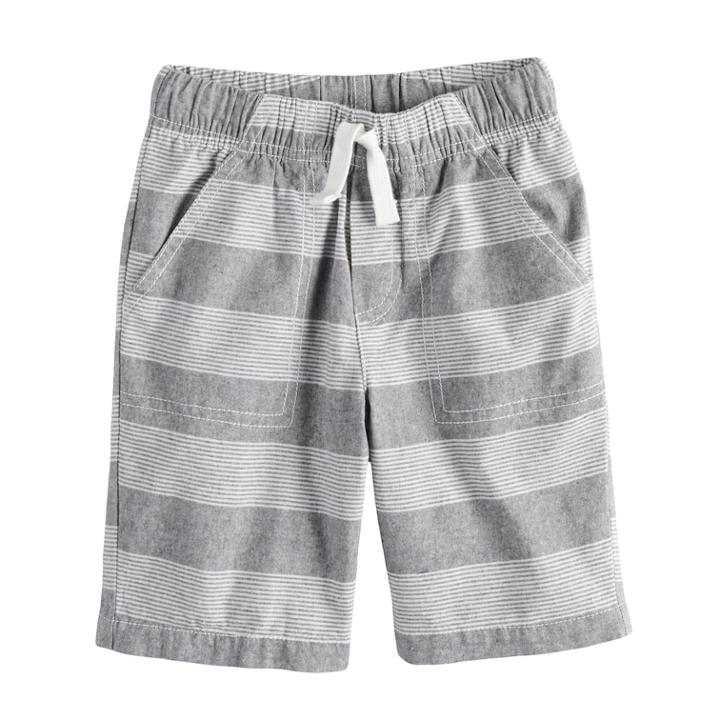 Boys 4-10 Jumping Beans&reg; Patterned Shorts, Size: 6, Med Grey