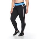 Plus Size Fila Sport&reg; Tracker Colorblock Workout Leggings, Women's, Size: 2xl, Black