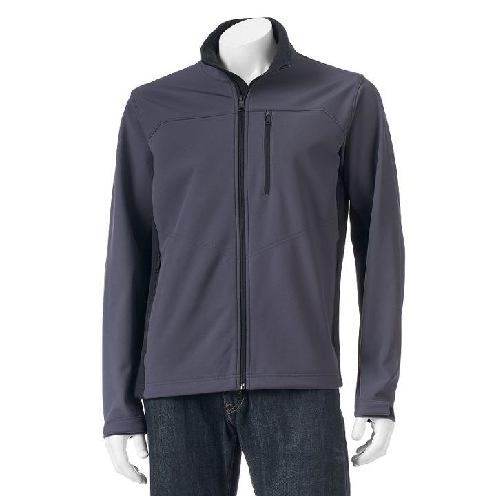 Men's Hemisphere Softshell Jacket, Size: Xl, Grey