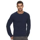 Men's Marc Anthony Slim-fit Cashmere Crewneck Sweater, Size: Large, Blue (navy)