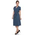 Women's Dana Buchman Notch Collar Dress, Size: Medium, Blue