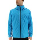 Men's Adidas Wandertag Climaproof Hooded Rain Jacket, Size: 3xl, Med Blue
