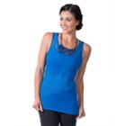 Women's Soybu Stacked Yoga Tank, Size: Xl, Blue Other