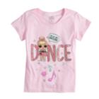 Girls 7-16 L.o.l. Surprise! Dolls Dance Graphic Tee, Size: Xl, Light Pink