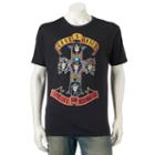 Men's Guns 'n' Roses Tee, Size: Xxl, Black