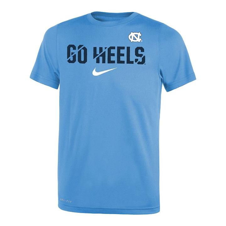 Boys 8-20 Nike North Carolina Tar Heels Legend Icon Tee, Size: L 14-16, Blue