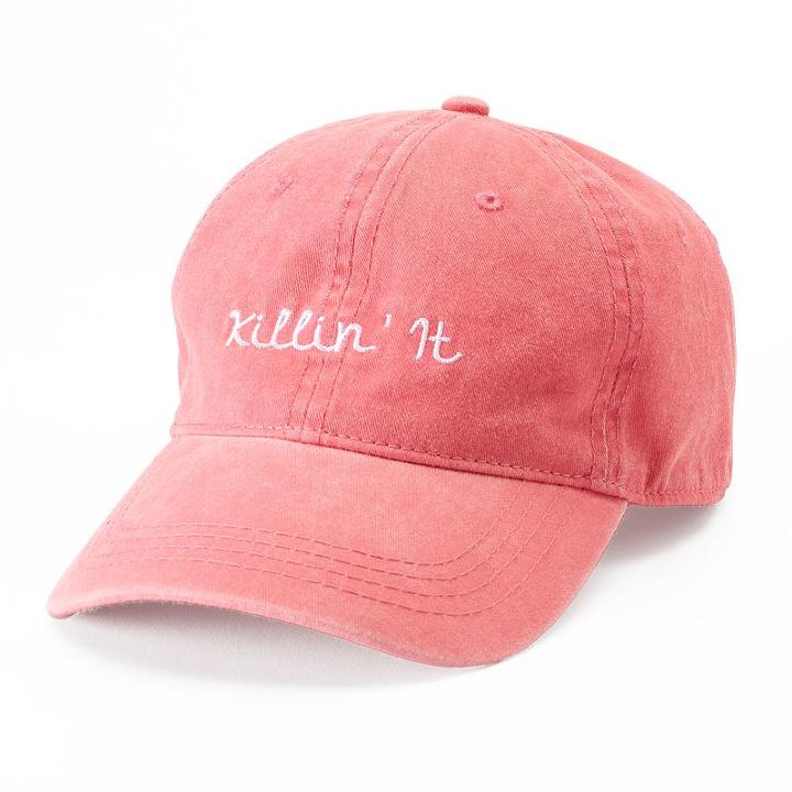 Women's So&reg; Killin' It Baseball Cap, Red/coppr (rust/coppr)