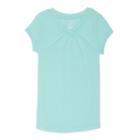 Girls 7-16 & Plus Size French Toast V-neck Tee, Size: 14-16, Light Blue