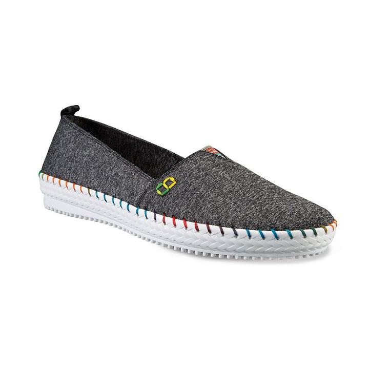 Skechers Bobs Spotlights Women's Slip-on Flats, Girl's, Size: 8.5, Grey (charcoal)