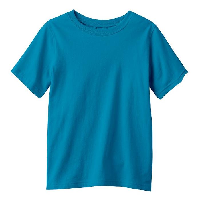 Boys 4-10 Jumping Beans&reg; Solid Tee, Boy's, Size: 7, Brt Blue
