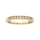 Igl Certified Diamond Wedding Ring In 14k Gold (1/4 Carat T.w.), Women's, Size: 10, White