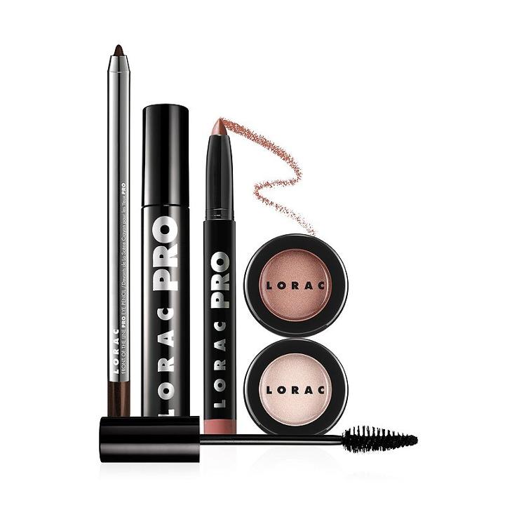 Lorac Pro On Set 5-pc. Makeup Collection Gift Set, Pink/natural/ivory (pink/natural/cream)