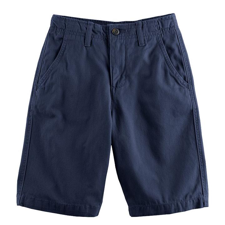 Boys 8-20 Urban Pipeline&reg; Twill Chino Shorts, Boy's, Size: 10, Blue (navy)