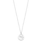 Sterling Silver New England Patriots Pendant Necklace, Women's, Size: 18, Grey