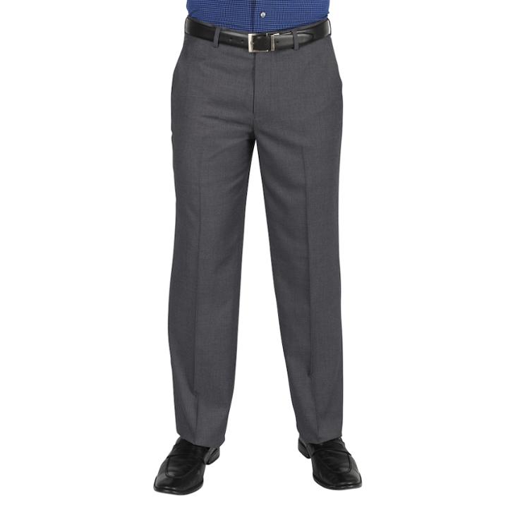 Men's Dockers&reg; Straight-fit Flat-front Performance Dress Pants, Size: 40x30, Light Grey