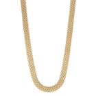 14k Gold Bismark Chain Necklace, Women's, Size: 18, Yellow