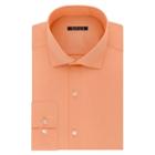 Men's Van Heusen Slim-fit Lux Sateen No-iron Dress Shirt, Size: 16-32/33, Lt Orange