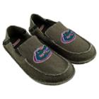 Men's Florida Gators Cazulle Canvas Loafers, Size: 8, Grey