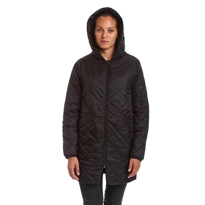 Women's Champion Reversible Quilted Jacket, Size: Small, Black