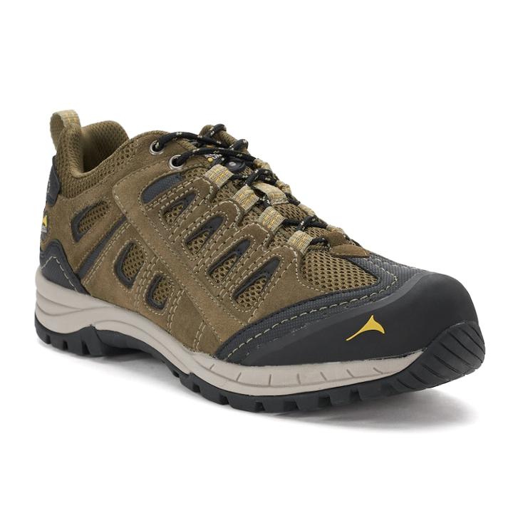 Pacific Mountain Sanford Men's Waterproof Hiking Boots, Size: Medium (9.5), Green