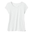 Girls 7-16 & Plus Size So&reg; Perfectly Soft Crewneck Cutest Tee, Size: 10, White