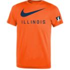 Boys 8-20 Nike Illinois Fighting Illini Legend Dna Tee, Size: M 10-12, Orange