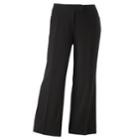 Plus Size Apt. 9&reg; Modern Fit Dress Pants, Women's, Size: 24w Short, Grey