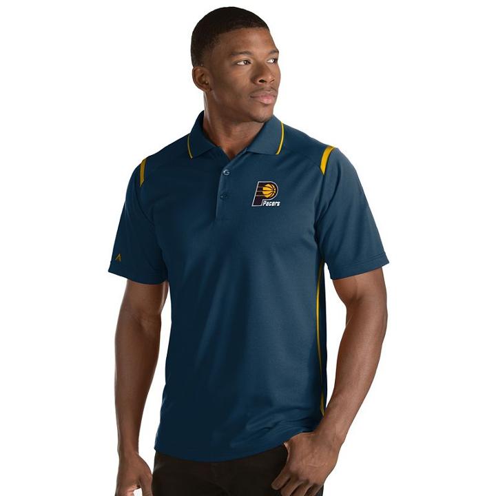 Men's Antigua Indiana Pacers Merit Polo, Size: 3xl, White Oth