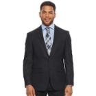 Men's Van Heusen Flex Slim-fit Sport Coat, Size: 48 Long, Charcoal Plaid