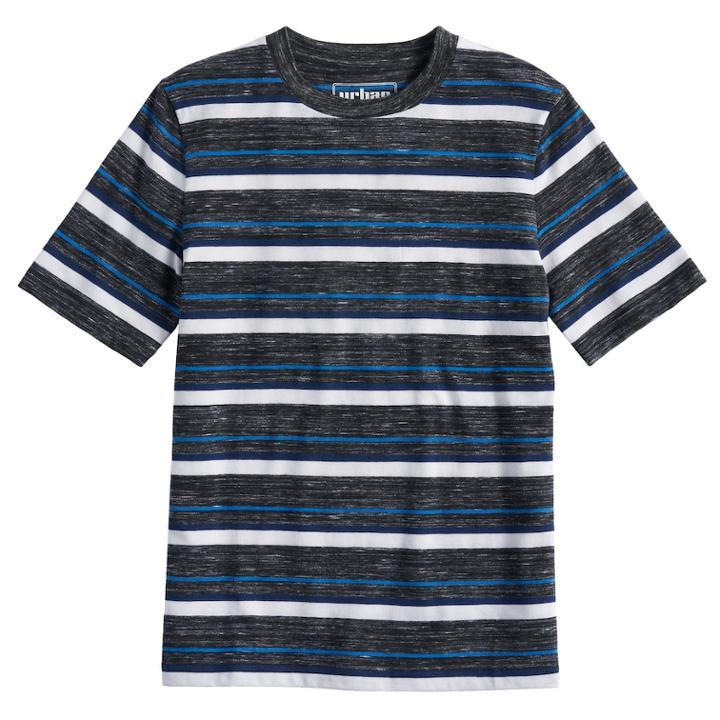 Boys 8-20 Urban Pipeline Short Sleeve Crew Tee, Size: Large, Blue