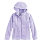 Girls 4-18 Columbia Fleece Hoodie, Size: L(14/16), Drk Purple