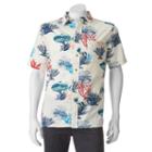 Men's Croft & Barrow&reg; Classic-fit Tropical Button-down Shirt, Size: Xl, White