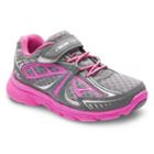 Stride Rite Racer Lights Acceleration Girls' Light-up Sneakers, Girl's, Size: Medium (11), Grey