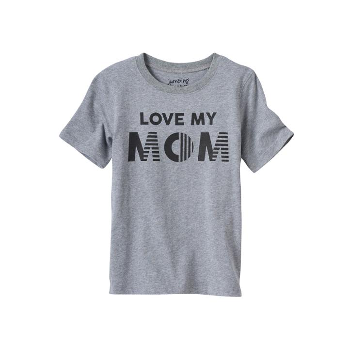 Boys 4-10 Jumping Beans&reg; I Love My Family Tee, Boy's, Size: 6, Med Grey