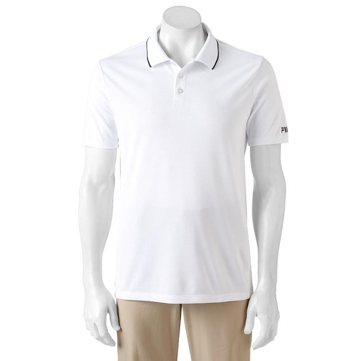 Men's Fila Sport Golf&reg; Classic-fit Pro Core Performance Polo, Size: Large, White