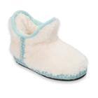 Dearfoams Pile Girls' Slipper Boots, Size: 11-12, White Oth