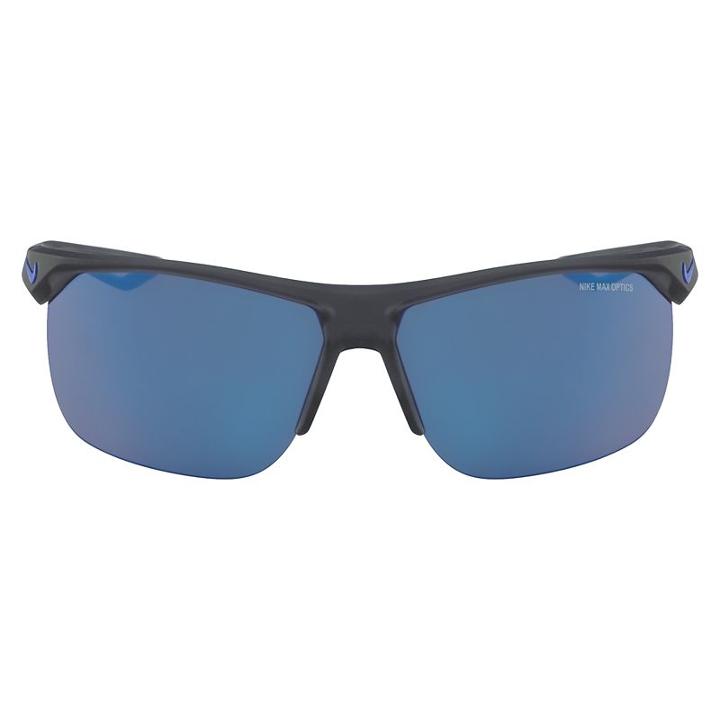 Men's Nike Trainer Semirimless Sport Wrap Sunglasses, Grey Other