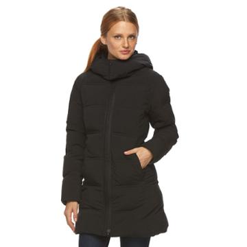 Women's Neo-i By Orobos Long Puffer Jacket, Size: Xs, Black