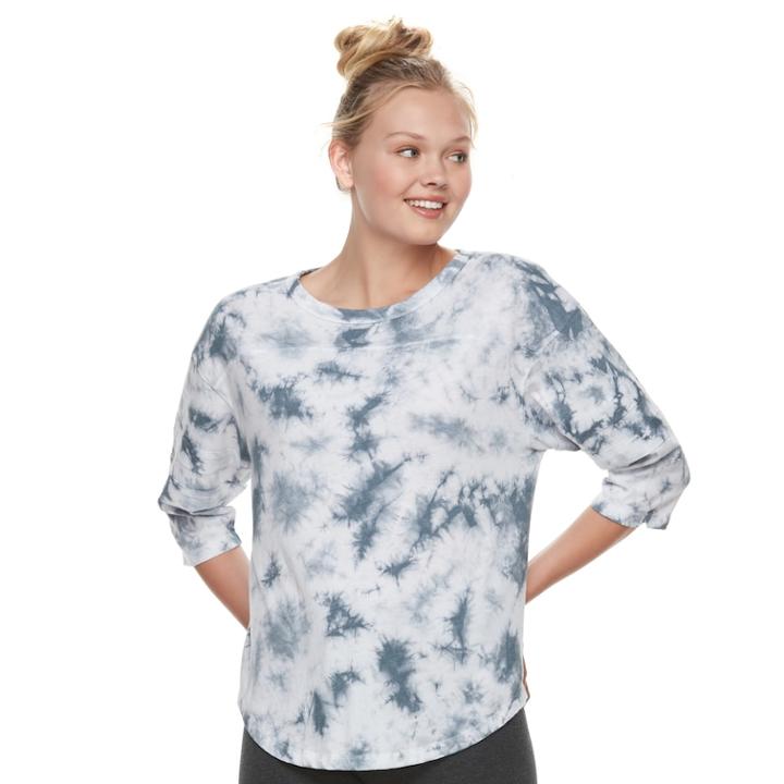 Juniors' So&reg; Varsity Tunic Tee, Teens, Size: Xs, Oxford