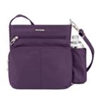 Travelon Anti-theft Classic Crossbody Bag, Women's, Purple