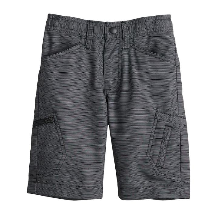 Boys 4-7x Lee Dungaree Grafton Cargo Shorts, Size: Medium (5), Grey
