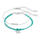 Lc Lauren Conrad Turtle Friendship Bracelet Set, Women's, Green