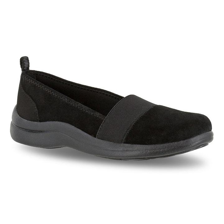Easy Street Sport Lovey Women's Slip-on Shoes, Size: Medium (9.5), Grey (charcoal)