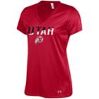 Women's Under Armour Utah Utes Tech Tee, Size: Large, Ute Red