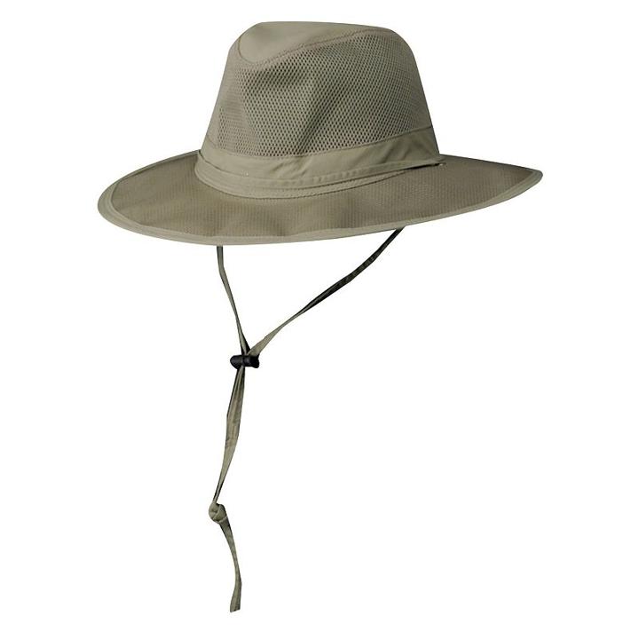Men's Mesh Safari Hat, Size: Xl, Brown Oth