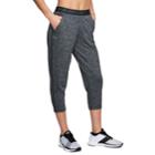 Women's Under Armour Play Up Twist Midrise Capris, Size: Xl, Black