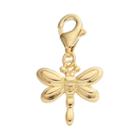 Tfs Jewelry 14k Gold Over Silver Dragonfly Charm, Women's, Yellow