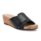 Soft Style By Hush Puppies Omber Women's Sandals, Size: Medium (6.5), Black