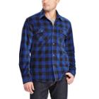 Men's Chaps Classic-fit Microfleece Shirt Jacket, Size: Large, Blue