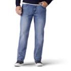 Men's Lee Modern Series Active Comfort Straight-leg Jeans, Size: 40x30, Med Blue